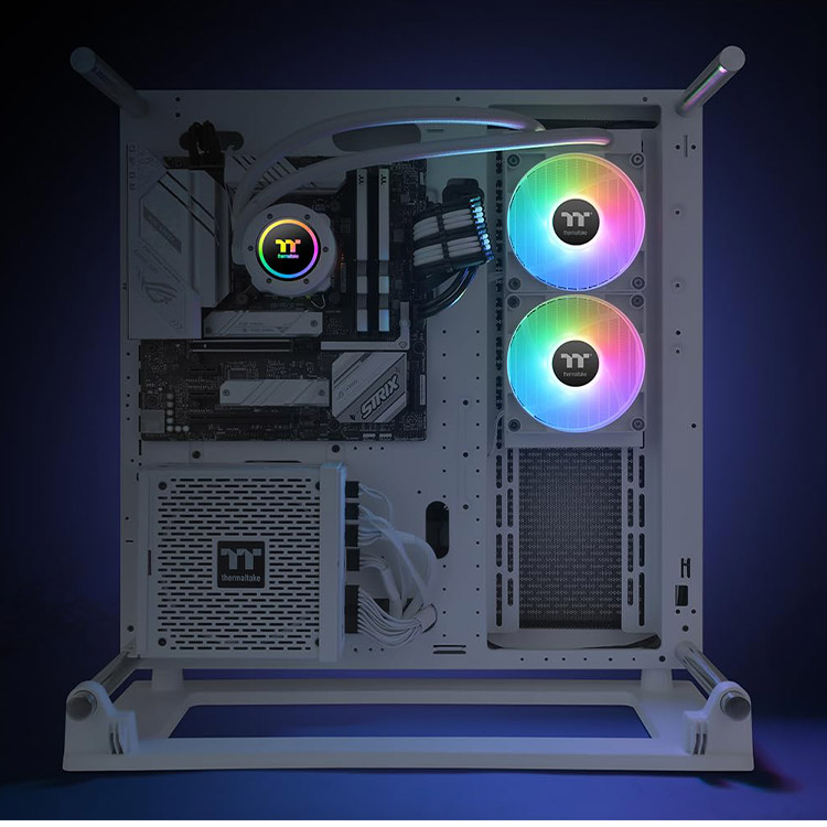 خرید کولر پردازنده Thermaltake TH240 V2 ARGB - سفید
